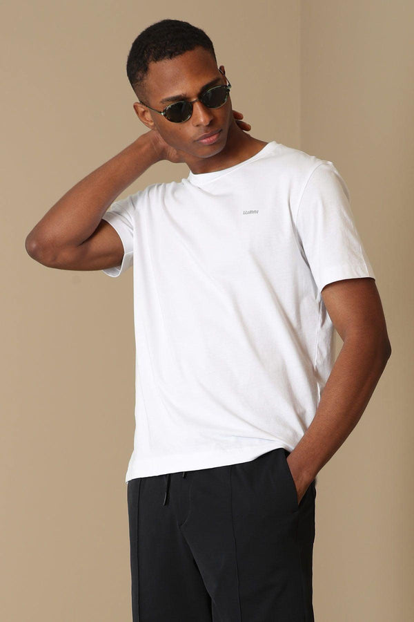 Classic Comfort: The Essential Men's White Cotton T-Shirt - Texmart