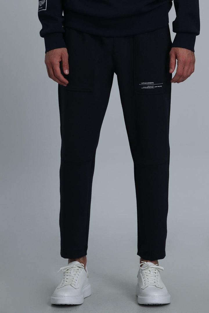 Navy Blue ComfortBlend Men's Sweatpants: The Ultimate Blend of Comfort and Style - Texmart