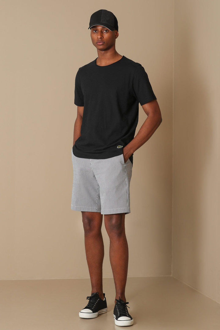 Anthracite Elegance: Andera Sports Men's Chino Shorts, the Ultimate Summer Upgrade - Texmart