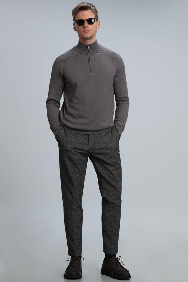 Anthracite Elegance: Sky Smart Men's Chino Trousers, the Perfect Blend of Style and Comfort - Texmart