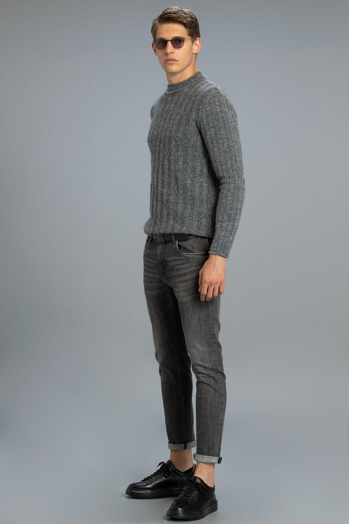 Anthracite Elegance: The Ultimate Slim Fit Men's Trousers for Modern Sophistication - Texmart