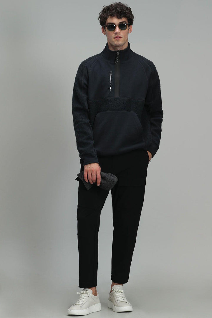 Anthracite Knit Comfort: The Ultimate Men's Sweatshirt Upgrade - Texmart