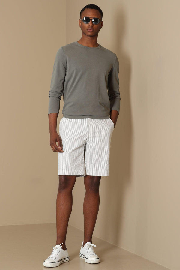 Beige Bliss: The Ultimate Slim-Fit Chino Shorts for Men by Apel Sports - Texmart