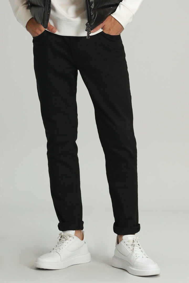 Black Diamond Slim Fit Denim Trousers: The Ultimate Fusion of Style and Comfort - Texmart