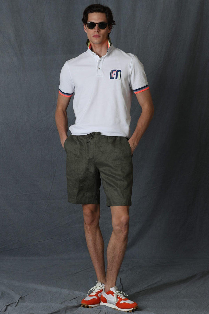 Classic Cotton Polo: The Essential Men's White T-Shirt for Sporty Sophistication - Texmart