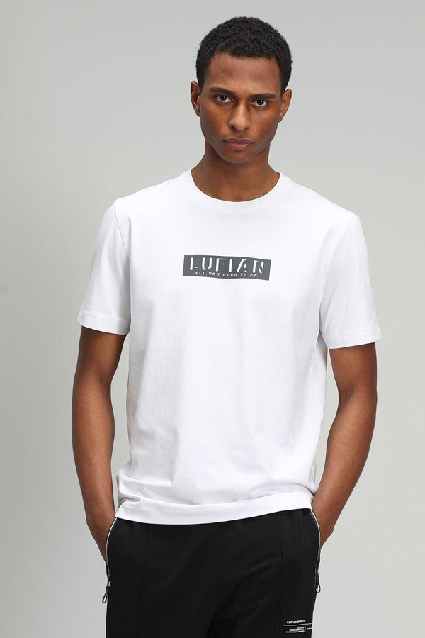 Classic White Graphic Basic T-Shirt for Men: Timeless Comfort with a Stylish Twist - Texmart