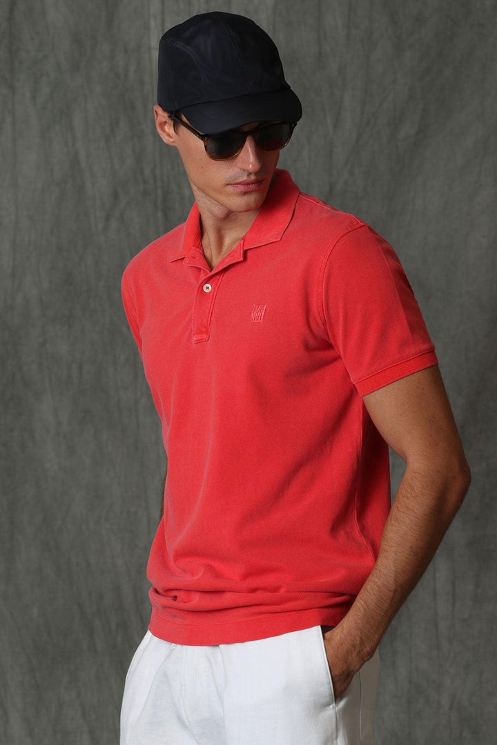 Coral Breeze Polo: The Ultimate Men's Knit Polo Shirt for Style and Comfort - Texmart