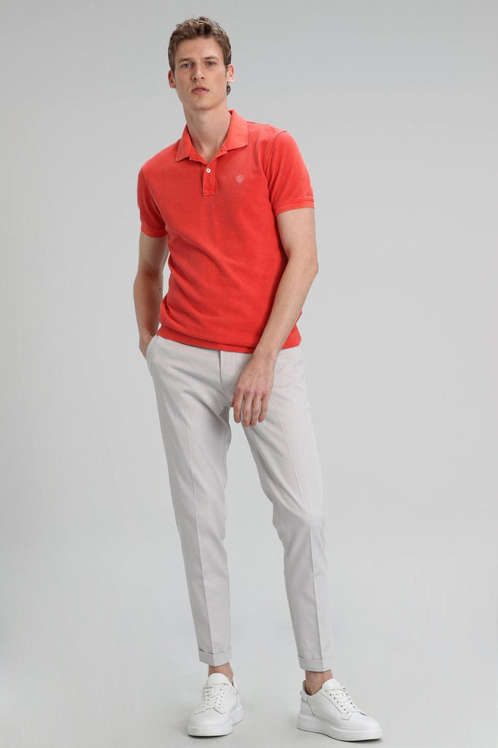 Coral Reef Men's Cotton Polo Shirt - The Perfect Blend of Comfort and Style - Texmart