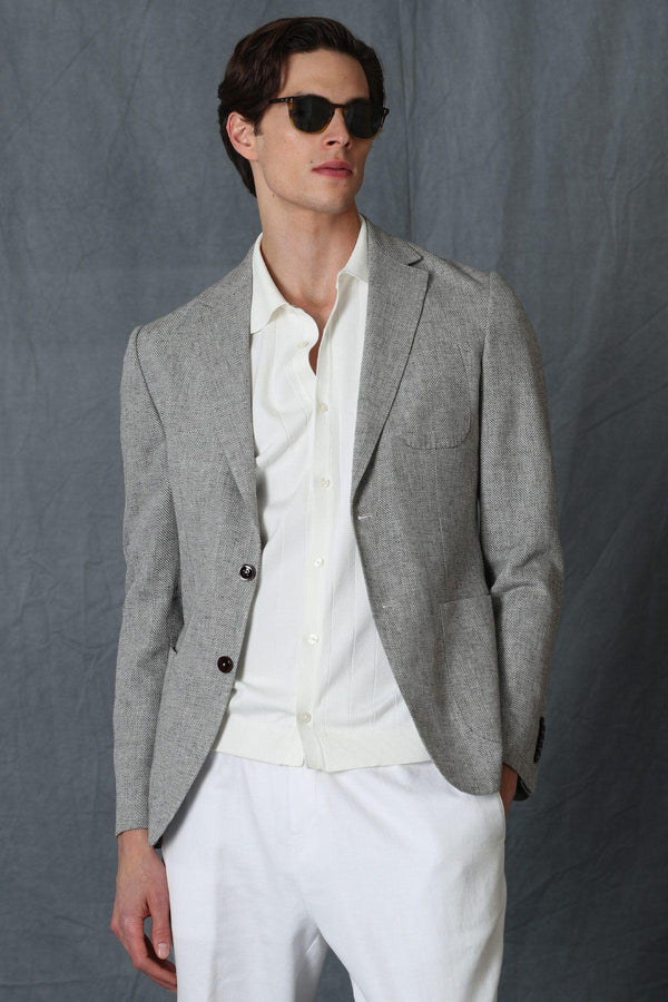 Elegant Charcoal Tailored Blazer: The Ultimate Style Essential for Men - Texmart