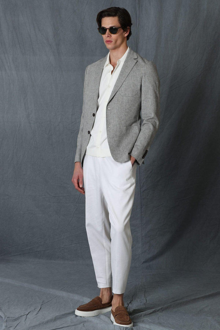 Elegant Charcoal Tailored Blazer: The Ultimate Style Essential for Men - Texmart