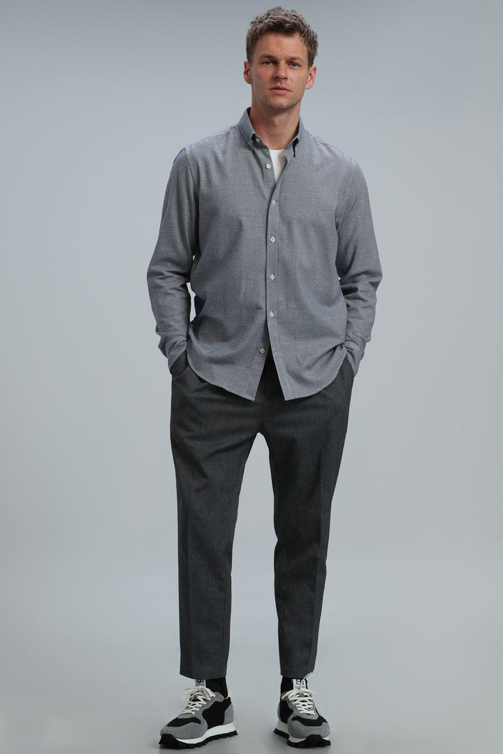 Karın Classic Navy Men's Basic Shirt: Timeless Style and Unbeatable Comfort - Texmart