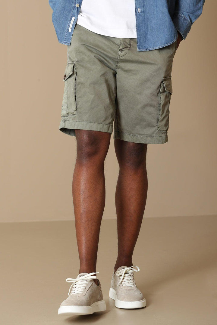 Khaki Comfort: The Ultimate Slim Fit Chino Shorts by Marel Sports - Texmart