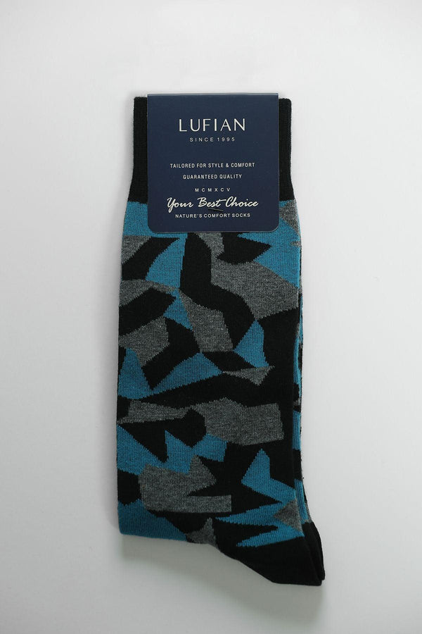 Midnight Noir Men's Cotton Blend Socks: The Epitome of Elegance - Texmart