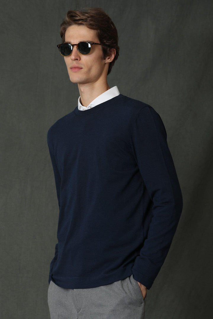 Midnight Sky Men's Sweater: Stylish Warmth - Texmart