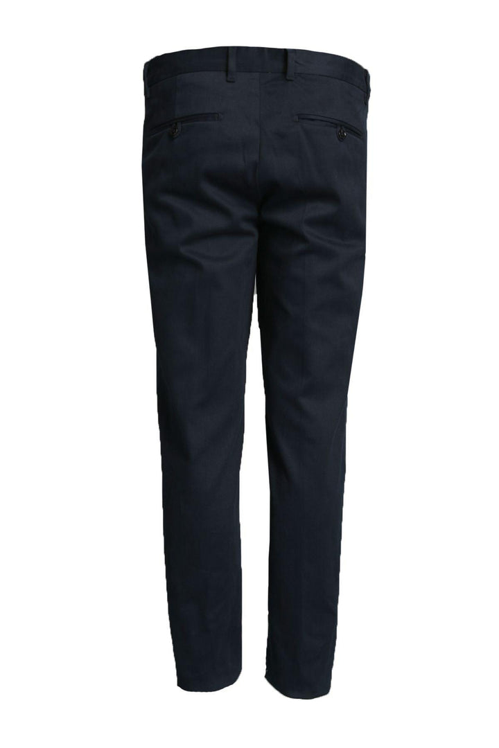 Navy Blue Slim Fit Chino Trousers: The Ultimate Wardrobe Upgrade for Stylish Men - Texmart