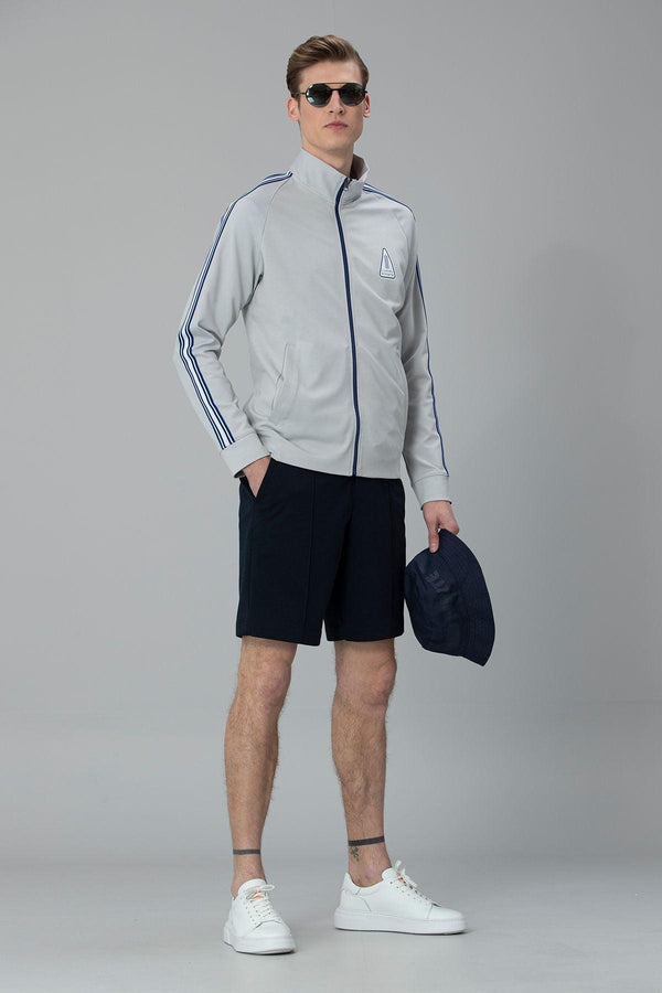 Navy Blue Slim Fit Men's Chino Shorts: The Perfect Blend of Style and Comfort - Texmart