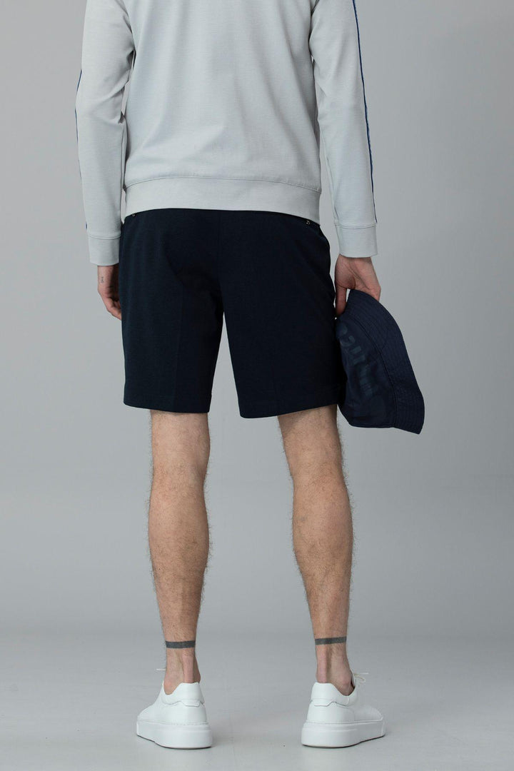Navy Blue Slim Fit Men's Chino Shorts: The Perfect Blend of Style and Comfort - Texmart