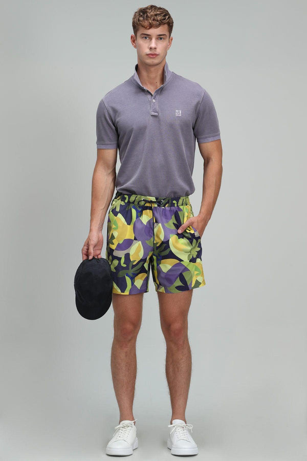 Purple Paradise Men's Swim Shorts - Texmart
