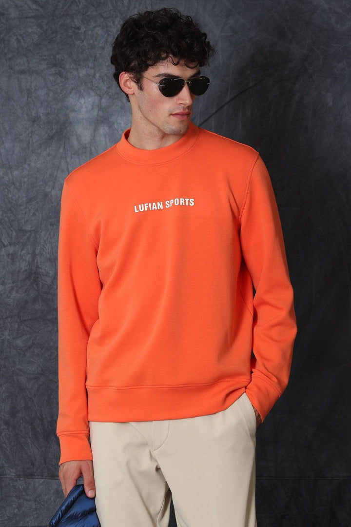 Radiant Orange Star Sweatshirt: Embrace Vibrant Style and Cozy Comfort - Texmart