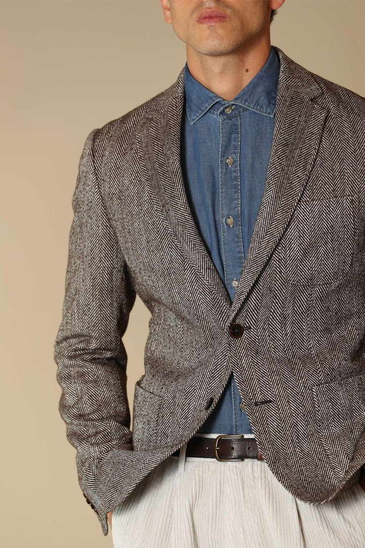 Refined Elegance: The Tailored Brown Blazer Jacket - A Perfect Blend of Style and Durability - Texmart