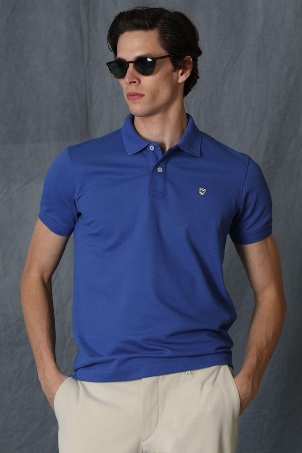 Sleek & Stylish Cotton Polo Neck Men's T-Shirt: Elevate Your Wardrobe with Laon Sports - Texmart
