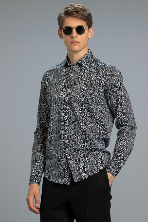 The Black Diamond Men's Smart Shirt: A Timeless Essential for Effortless Style - Texmart
