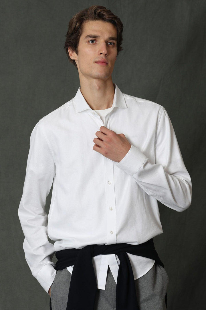 The Classic Elegance Men's Cotton Shirt - A Timeless Blend of Comfort and Style - Texmart