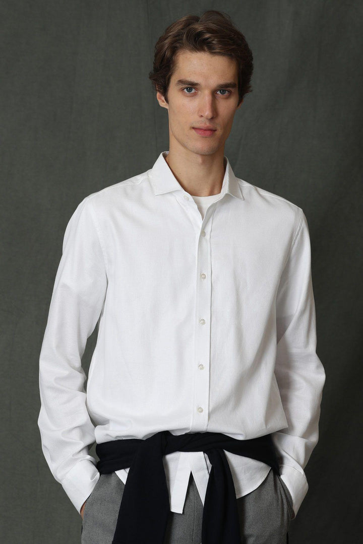 The Classic Elegance Men's Cotton Shirt - A Timeless Blend of Comfort and Style - Texmart