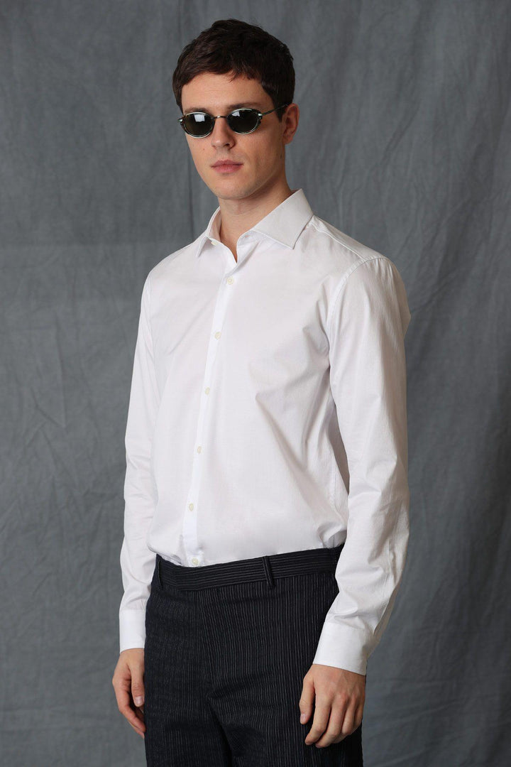 The Classic Elegance Men's Cotton Slim Fit Shirt: A Perfect Blend of Comfort and Style - Texmart