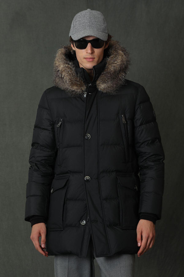 The Classic Noir Men's Goose Feather Coat: A Perfect Blend of Style and Warmth - Texmart