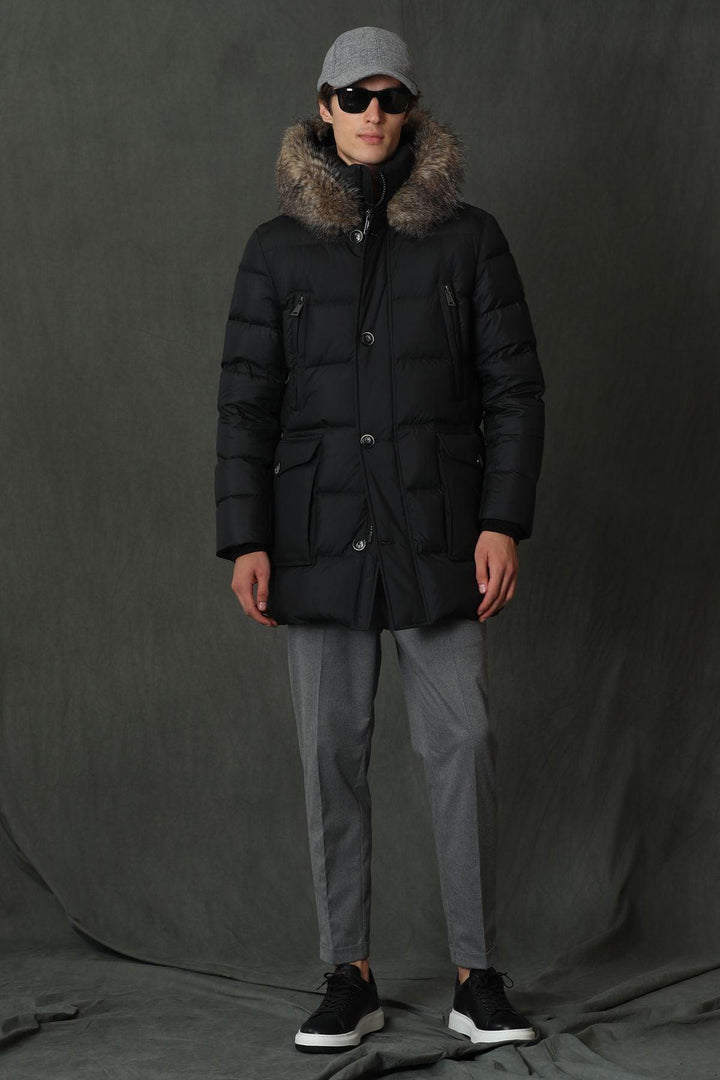 The Classic Noir Men's Goose Feather Coat: A Perfect Blend of Style and Warmth - Texmart