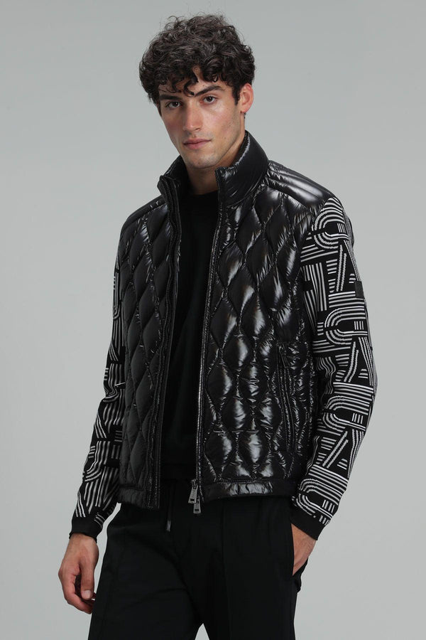 The Classic Noir Men's Goose Feather Coat: Unparalleled Warmth and Timeless Style - Texmart