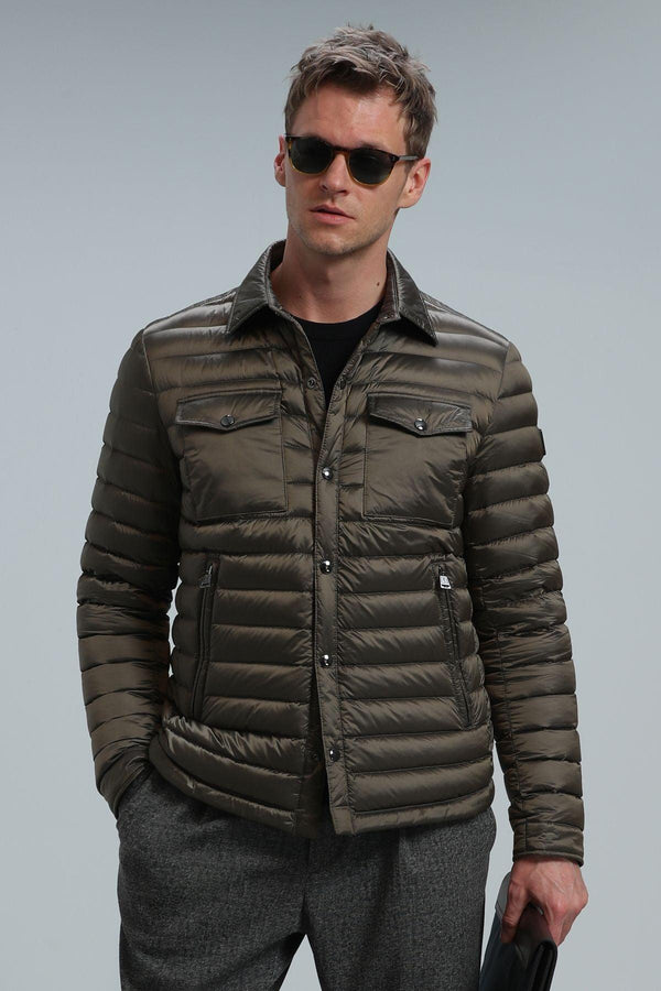 The Earthly Elegance Goose Feather Men's Coat - Texmart