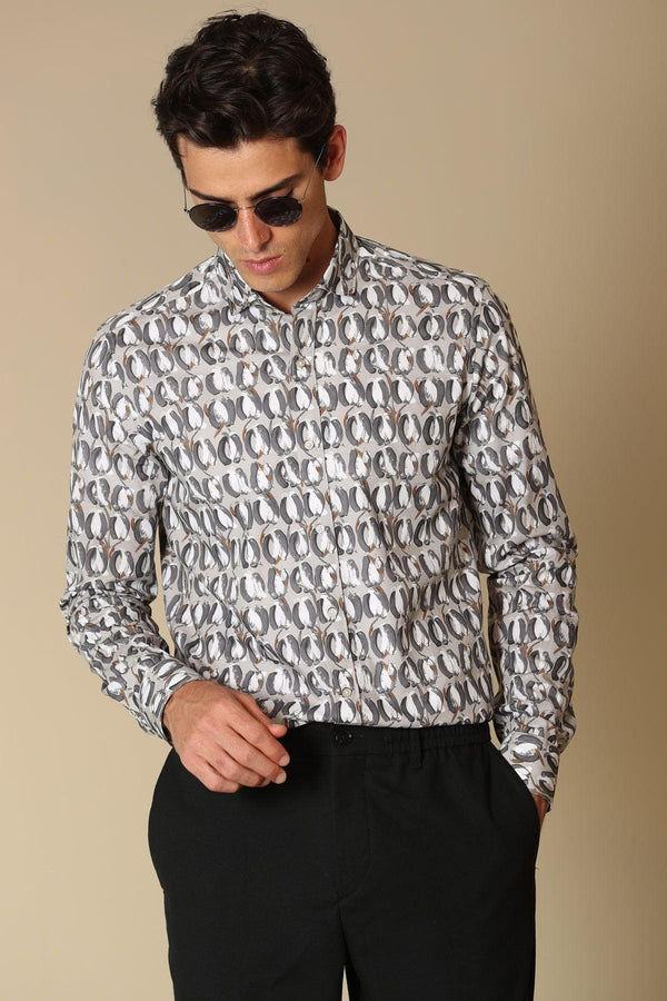 The Refined Elegance Men's Tailored Shirt - A Sophisticated Blend of Style and Comfort - Texmart