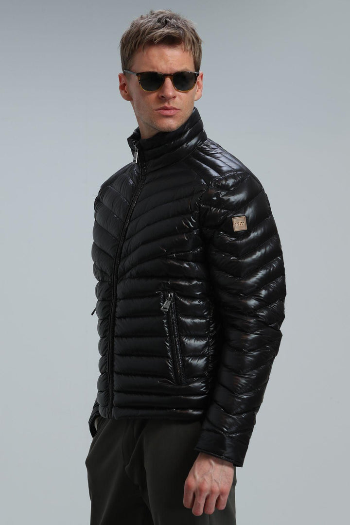 The Refined Noir Men's Goose Feather Coat: Ultimate Warmth and Style for Winter - Texmart