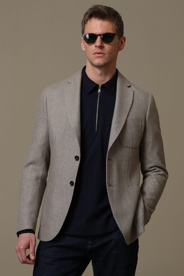 The Regal Blend Men's Blazer: A Luxurious Fusion of Style and Comfort - Texmart