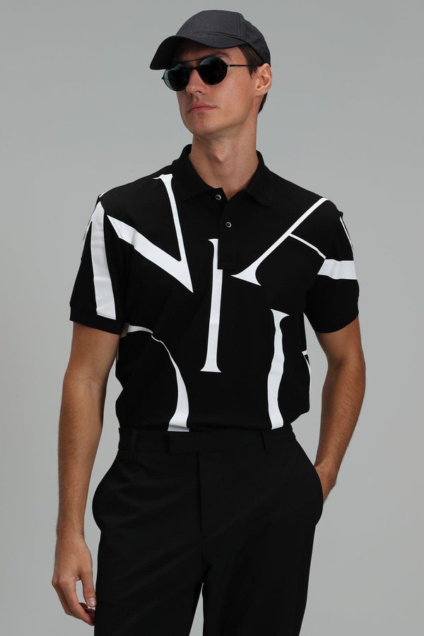 The Ultimate Classic Flex Polo: Men's Black Sports Polo T-Shirt - Texmart