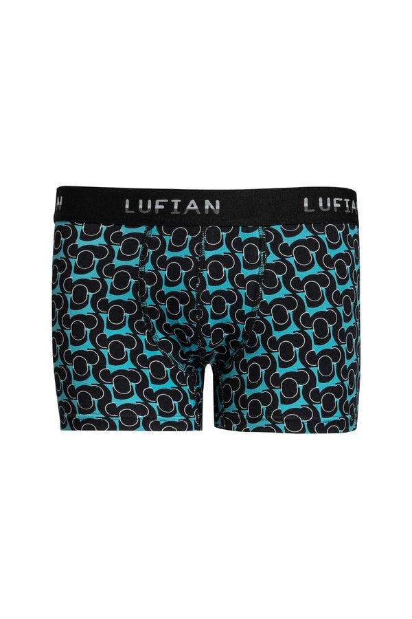 Turquoise Oasis: Men's Cotton Boxer Shorts for Ultimate Comfort and Style - Texmart