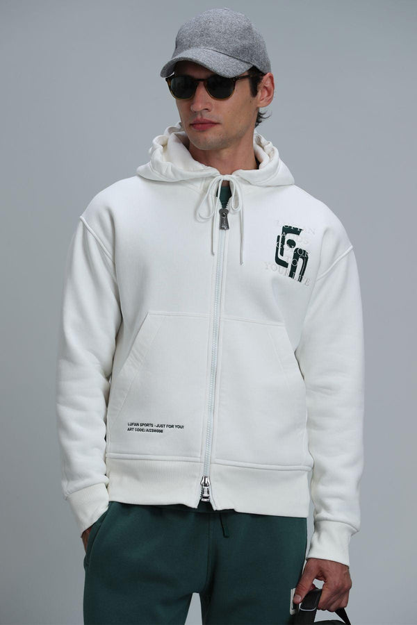 Victor Tracksuit Top Off White - Texmart