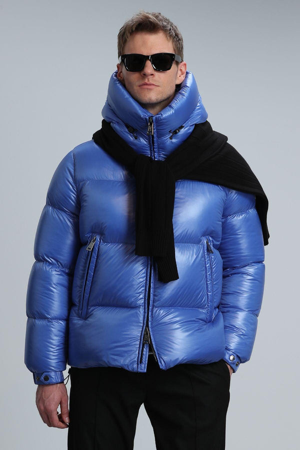 Arctic Blue Expedition Men's Winter Jacket: The Ultimate Blend of Style and Warmth - Texmart