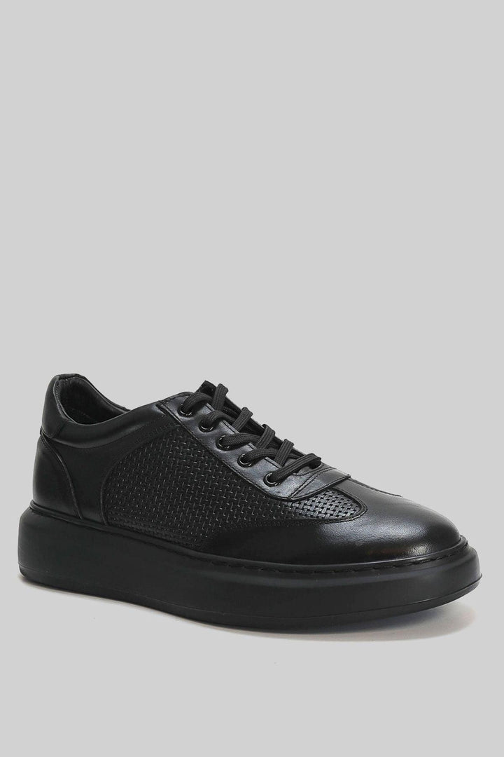 Attıvo Elite Black Leather Sneaker Shoes: The Epitome of Comfort and Style - Texmart