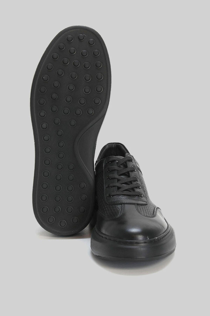 Attıvo Elite Black Leather Sneaker Shoes: The Epitome of Comfort and Style - Texmart