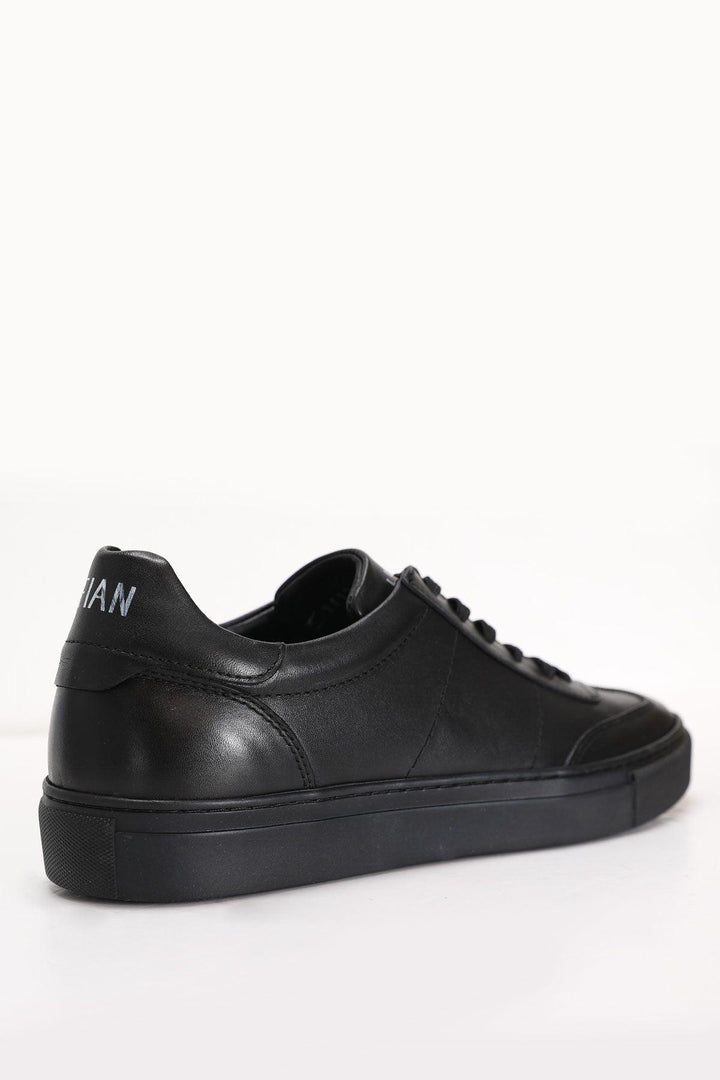 Black Leather Fusion Sneakers: The Ultimate Style and Comfort Blend - Texmart