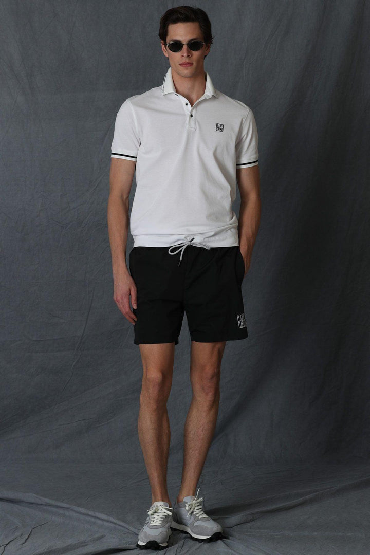 Black Tide Men's Swim Shorts: Dive into Style and Comfort with Aldor's Sleek Beachwear - Texmart