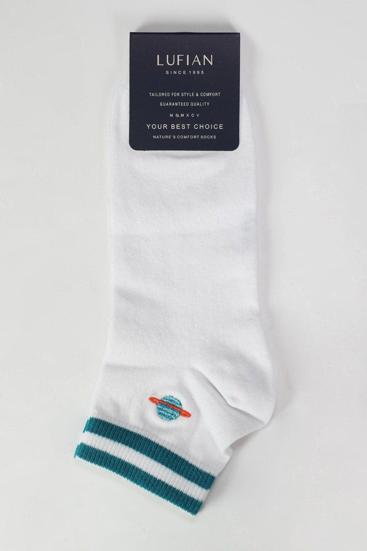 Classic Comfort Men's White Knit Socks - The Ultimate Blend of Style and Comfort - Texmart