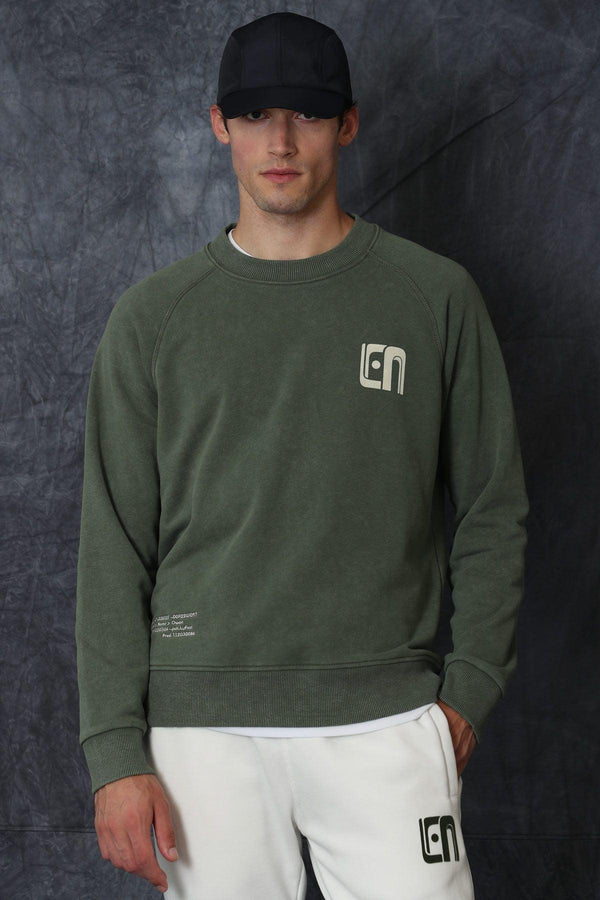 Classic Green Comfort Men's Sweatshirt - The Ultimate Wardrobe Upgrade - Texmart