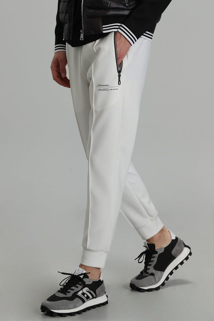 CozyBlend Off-White Knit Sweatpants: The Ultimate Comfort and Style Combo - Texmart