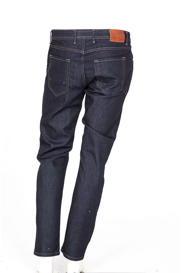 Dark Indigo Straight Fit Men's Denim Trousers: The Ultimate Style Upgrade - Texmart