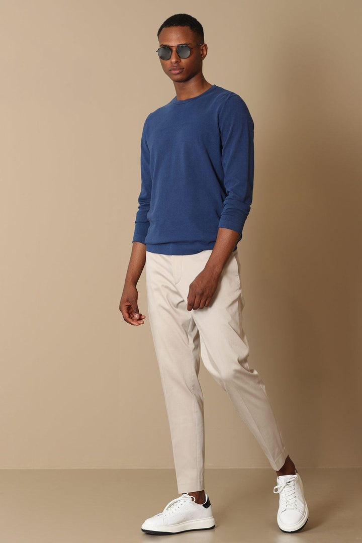 Effortless Elegance: The Timeless Beige Slim Fit Chino Trousers for Men - Texmart