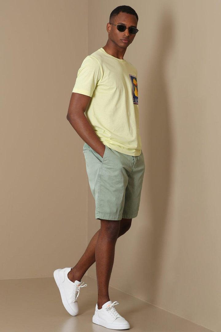 Emerald Oasis Men's FlexFit Chino Shorts: The Ultimate Summer Style Upgrade - Texmart